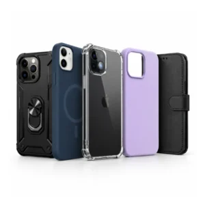 CaseMania 2-in-1 Genuine Leather Bookcase - iPhone 18 Pro - Blauw