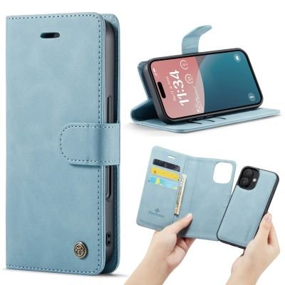 Casemania 2-in-1 Magnetic Case - iPhone 16 - Turquoise