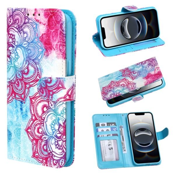 iPhone 16e - Bookcase Print - Mandala
