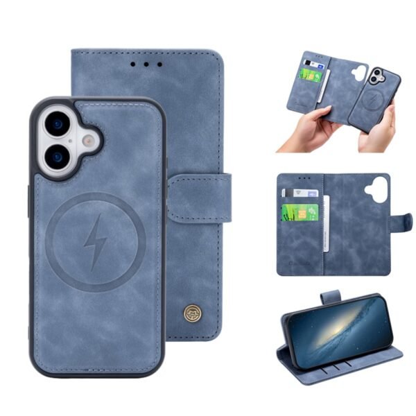 Casemania 2-in-1 Magnetic Magsafe Case - iPhone 17 - Grijs