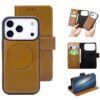iphone-17-pro-max-casemania-2-in-1-genuine-leather-bookcase-124944-nl-S.jpg CaseMania 2-in-1 Genuine Leather Bookcase - iPhone 17 Pro - Licht Bruin