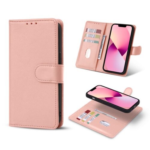 TF Magnetic 2-in-1 Bookcase - iPhone 16 Plus - Roze