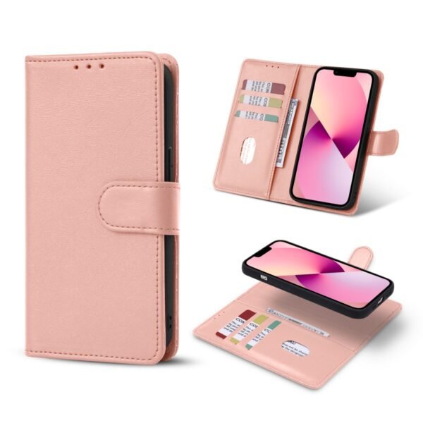 magnetic-2-in-1-bookcase-iphone-13-roze-96133-nl-S.jpg TF Magnetic 2-in-1 Bookcase - iPhone 16 Plus - Roze